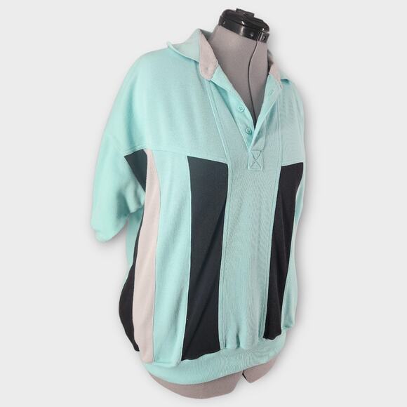 Boulevard Club By Block Shirt Men's XL Collared W/Pockets Retro Bowling Design - Picture 2 of 5